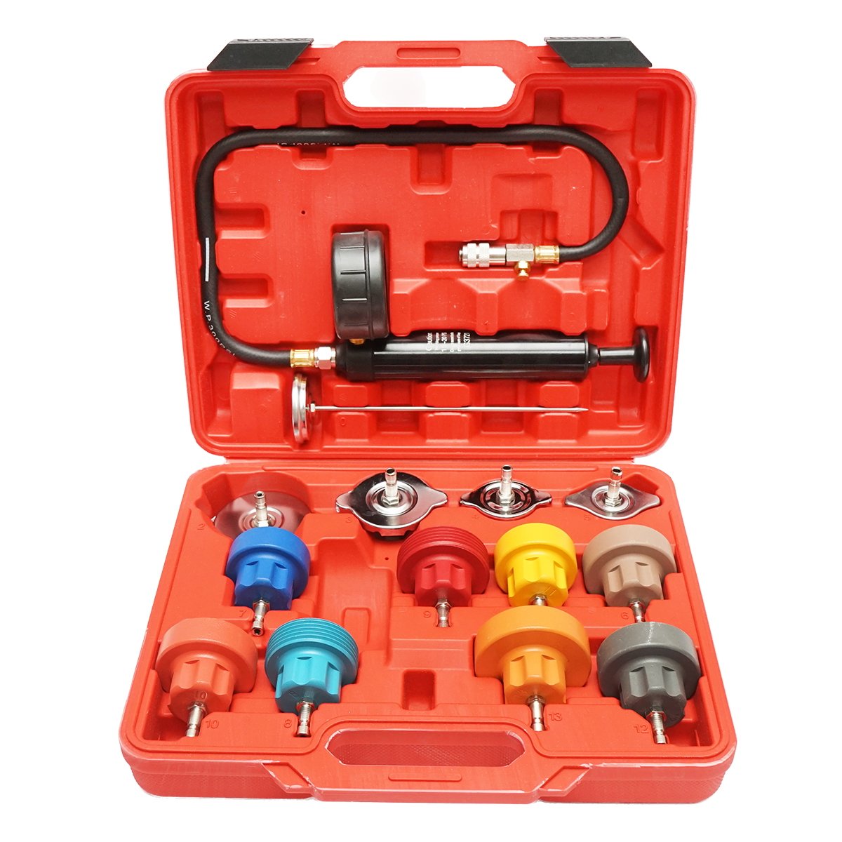 Trusa tester verificare presiune instalatie racire auto